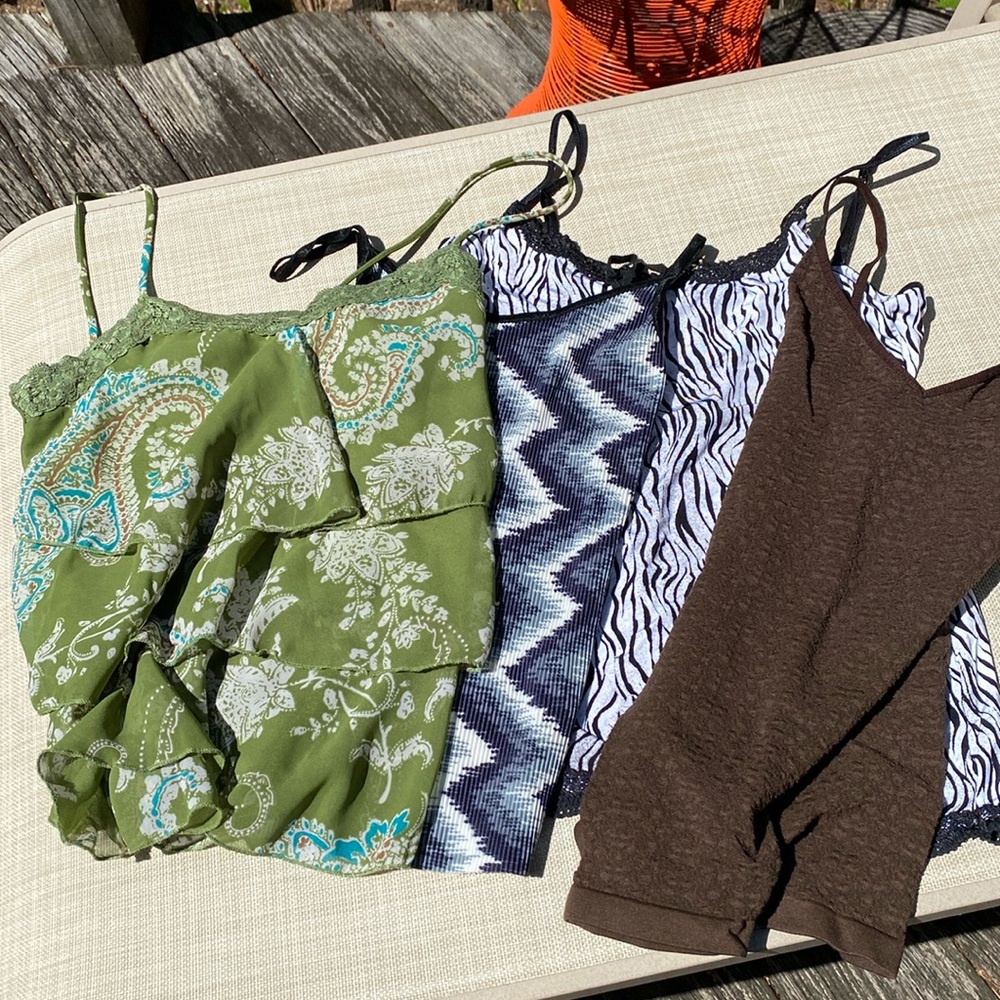 Set of 4 cami tops